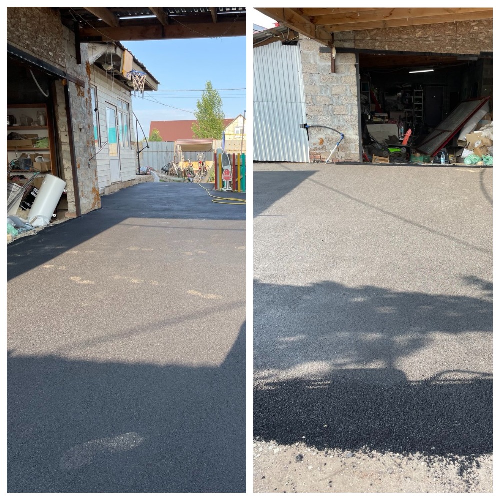 Асфальтирование дорожки